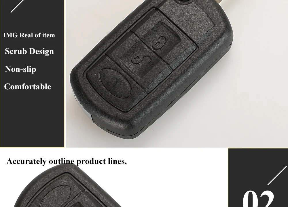 Keyforkess EWS ID44 / ID46 315/433.92Mhz Flip chiave auto per LAND ROVER Range Rover Vogue 2006-2009 HU92 3BTNFolding telecomando 12 Keyforkess EWS ID44 / ID46 315/433.92Mhz Flip chiave auto per LAND ROVER Range Rover Vogue 2006-2009 HU92 3BTNFolding telecomando - S4fc458a11d0d4494811ab9651badf005d