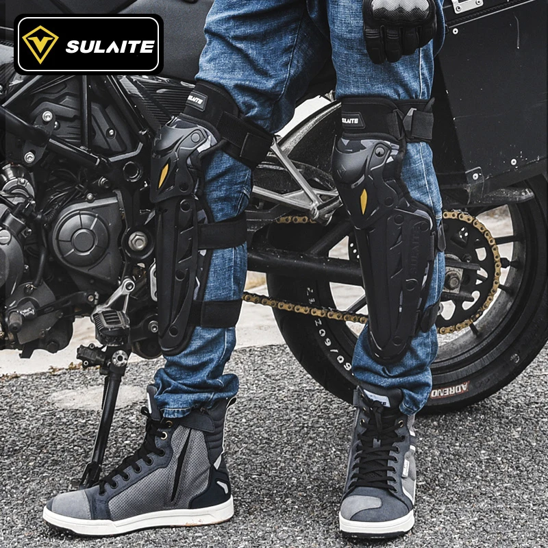 Motorcycle Knee Pads Winter Warm Thicken Protector Knee Sliders Motosiklet Protective Gear Protector Guards Kit Snowboard