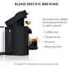 38 Ounces Italian Coffee Machine Matte Black Espresso Coffee Maker Makers Capsules Capsule Kitchen Appliances Home 3