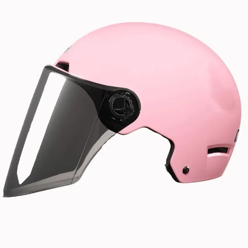 thumbnail image 1 of Casco de coche eléctrico para hombre, talla 5XL, medio casco, extragrande, 70, temporada, gorra de seguridad 3C, 1 of 5