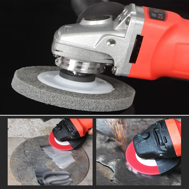 Edelstahl-Aluminium-Schleif- und Polierset, passend für Bohrer, DIY-Winkelschleifer, Fächerscheibe – Detail 3