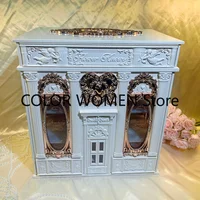 Flower Knows Strawberry Cupid Allin Grande Boîte Cadeau, Armoire de Rangement pour Produits, Boîte de Rangement Cosmétique Sans Maquillage 1