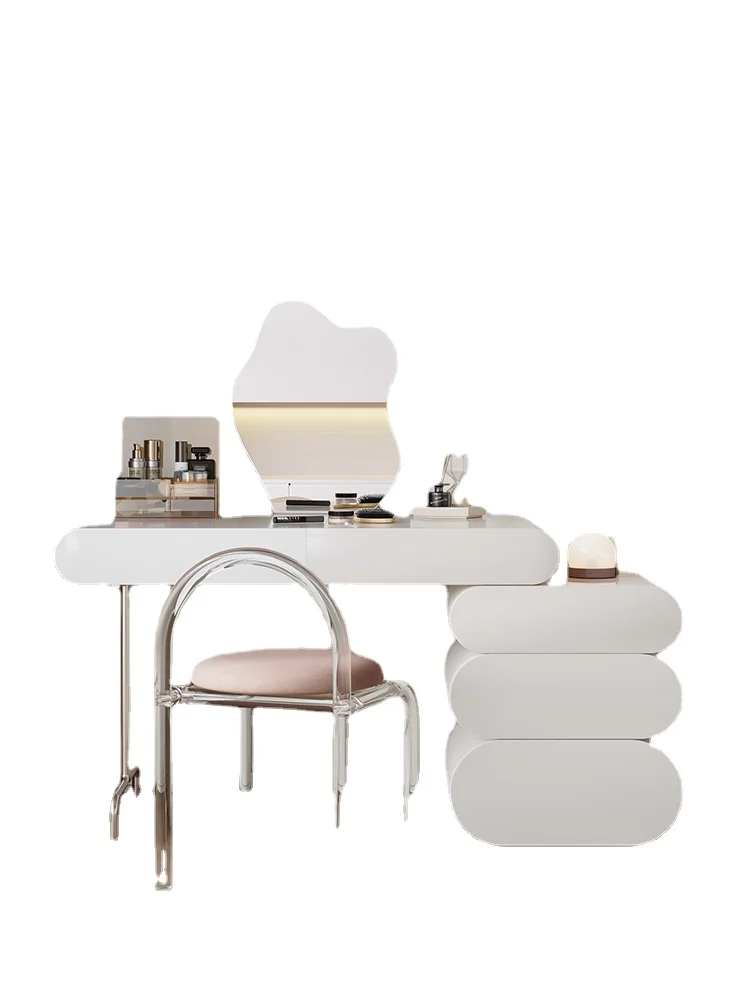 

YY Small Apartment Bedroom Simple Modern Silent Style Makeup Table Desk
