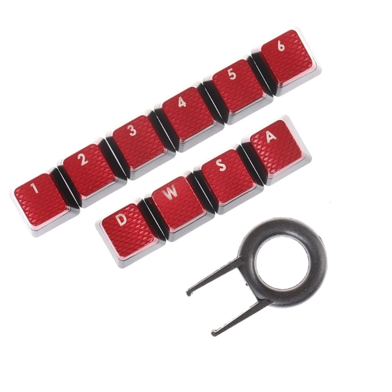 10Pcs 내구성 키 캡 기계식 게임용 키보드 키 캡 세트 forK70 RGB K95 K90