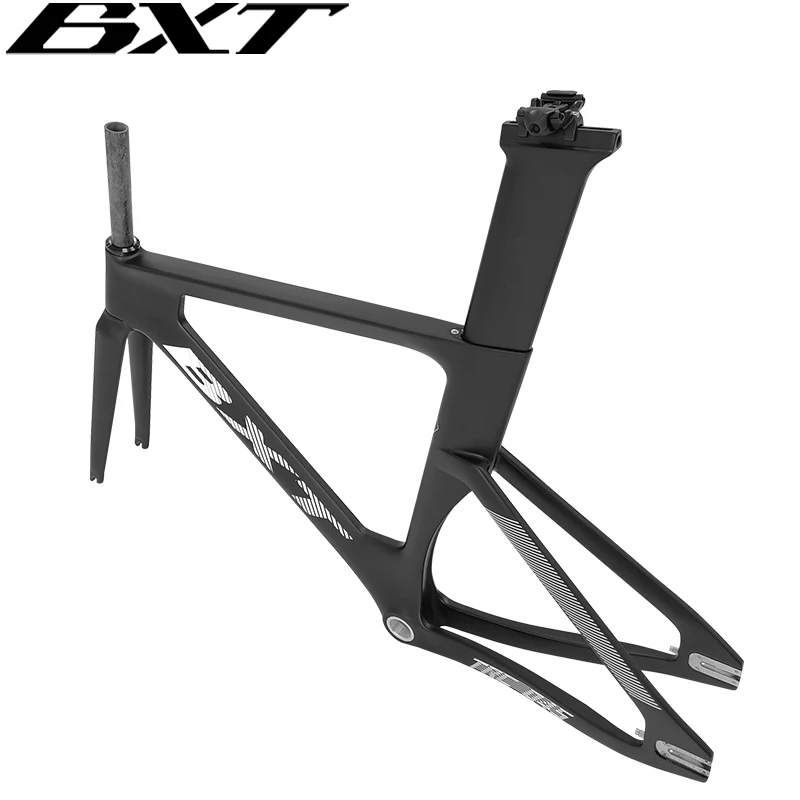 BXT Hot Selling Carbon Fiber Track Frame Carbon Track Frameset fit