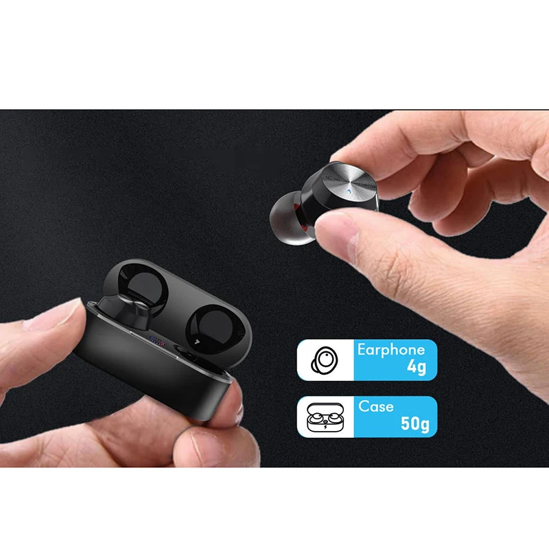 Фото TWS-стереонаушники P3 с поддержкой Bluetooth 2023 и микрофоном №3
