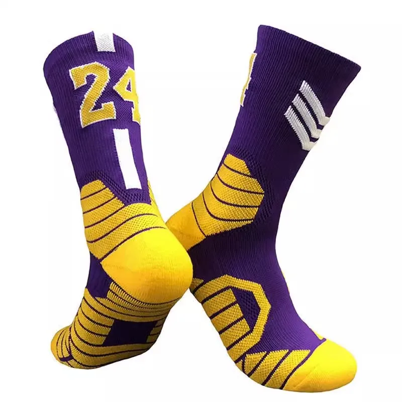 Basketball Socks Professional Star Elite Thick Sports Adults Kids Non-slip Breathable Durable Towel Bottom