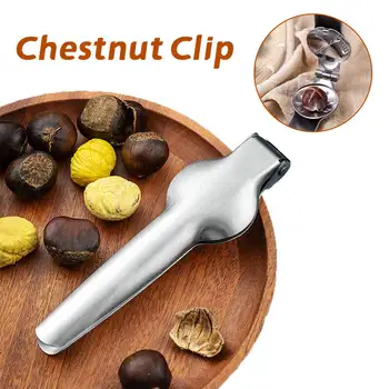 ที่เปิดเปลือกเกาลัดสแตนเลส 2-in-1 เครื่องปอกเปลือกถั่ว เครื่องเปิดเกาลัด ที่ตัดเปลือกเกาลัดแบบเร็ว 1