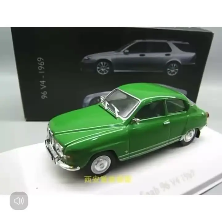 ATLAS оригинальный 1/43 1969 Saab 96 V4 имитация сплава металлическая модель автомобиля