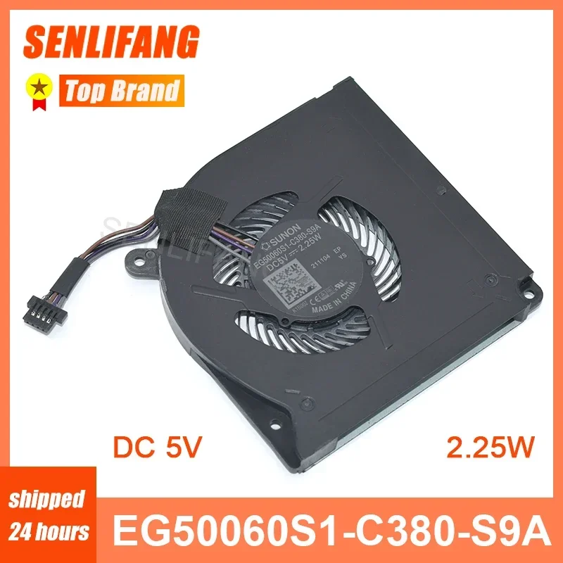 Eg50060s1-c380-s9a Brand Novidades Linhas Cpu Ventilador de Refrigeração para Sunon Cooler dc 5v 2.25w Ther7gk5c61411 Gk5cn6z