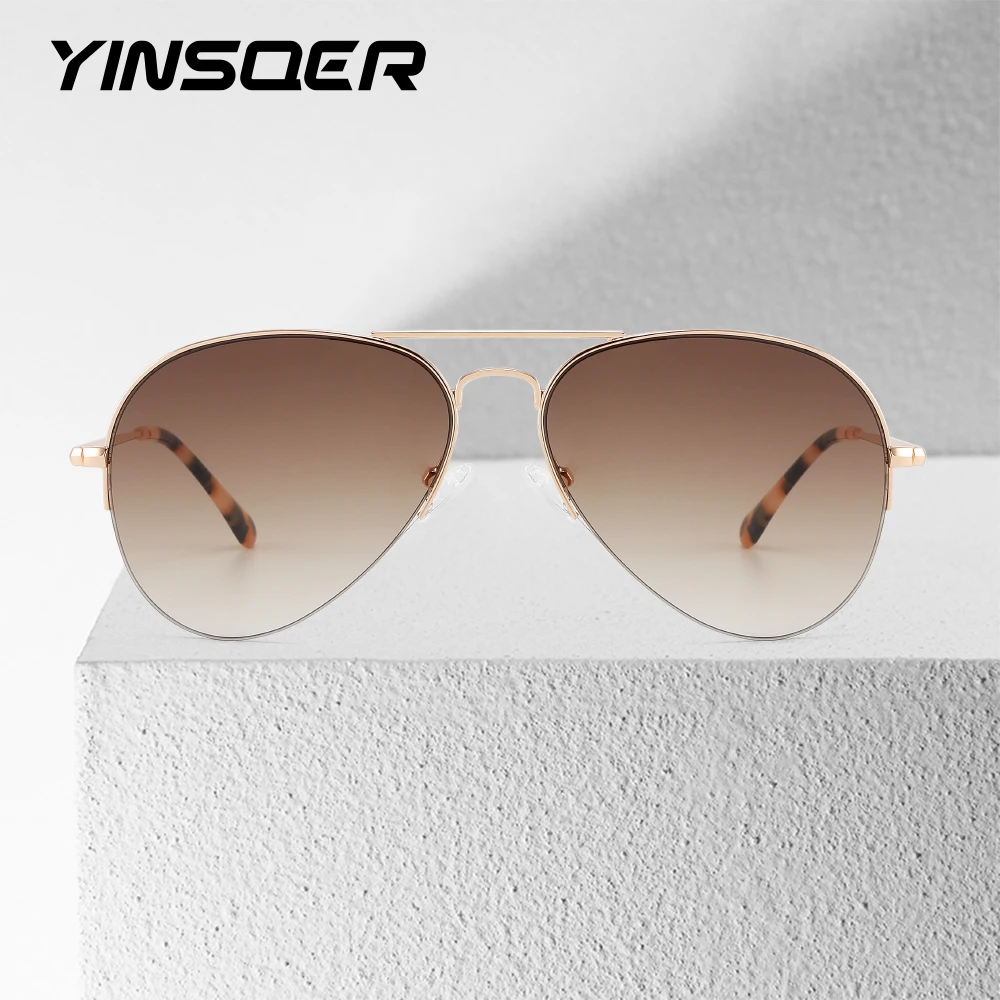 Polarized Aviator Sunglasses - Metal Frame UV Protection Unisex Fashion Luxury