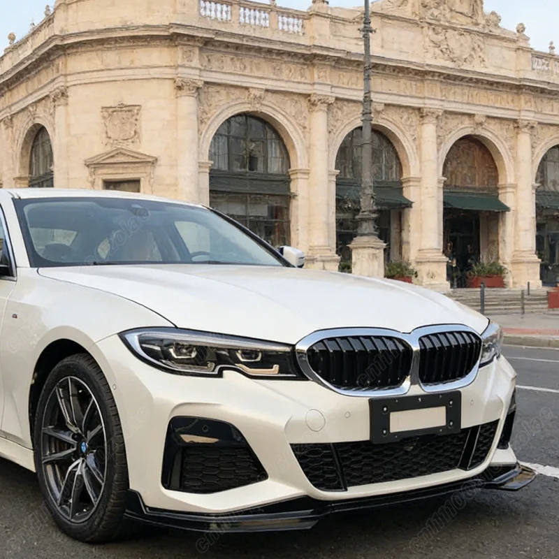 BMW G20 320i 330i M 스포츠 2019 2020 2021 2022 자동차 MP 스타일 프론트 범퍼 립 바디 개조 키트