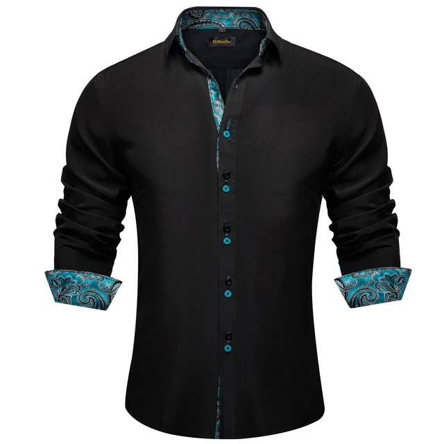 black and blue designer shirt
