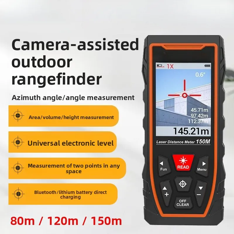 Télémètre laser SW-Q80 extérieur avec caméra Bluetooth et infrarouge pour pêche et chasse 150m