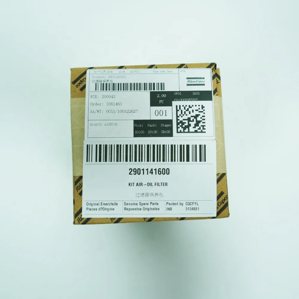 Originele Echte Atlas Copco 3001528600 1091633804 1091633812 1091633813 1091633901 1091633904 1091633912 1091633913 2901160100
