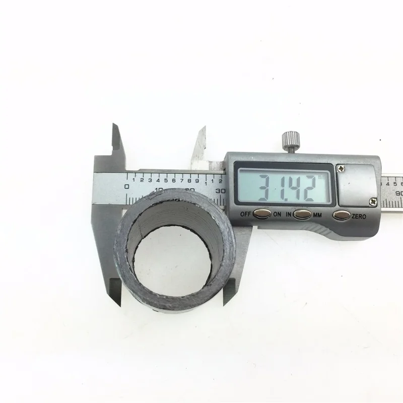 4pcs Motorcycle Modified Exhaust Pipe Fittings Washers with Wire Diameter 33mm 31mm 84mm Outside Diameter 135m