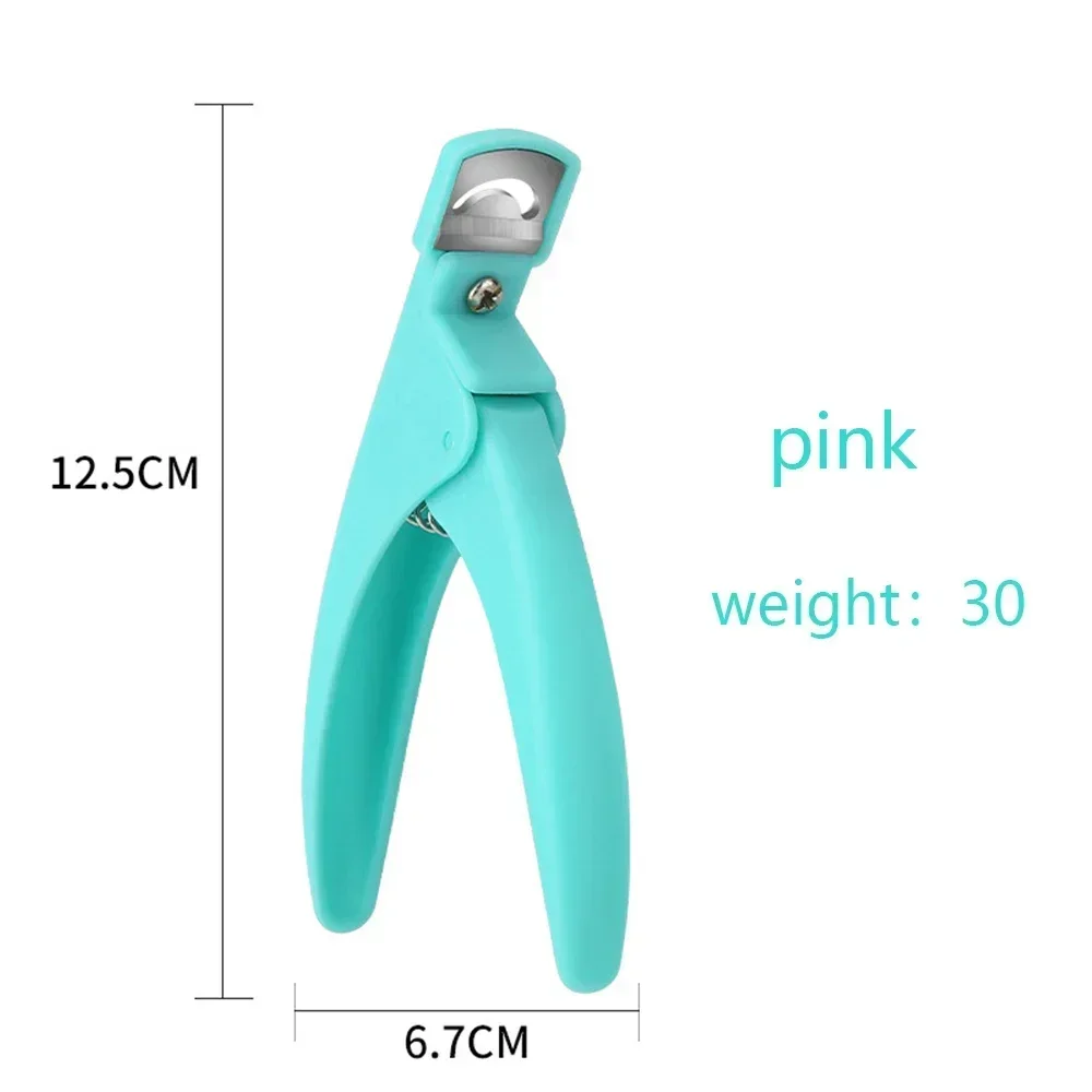 Tips Edge Cutters Professional Nail Art Clipper Special Type U Word False Colorful Guillotine Cut False Nail Knife Nail Tools