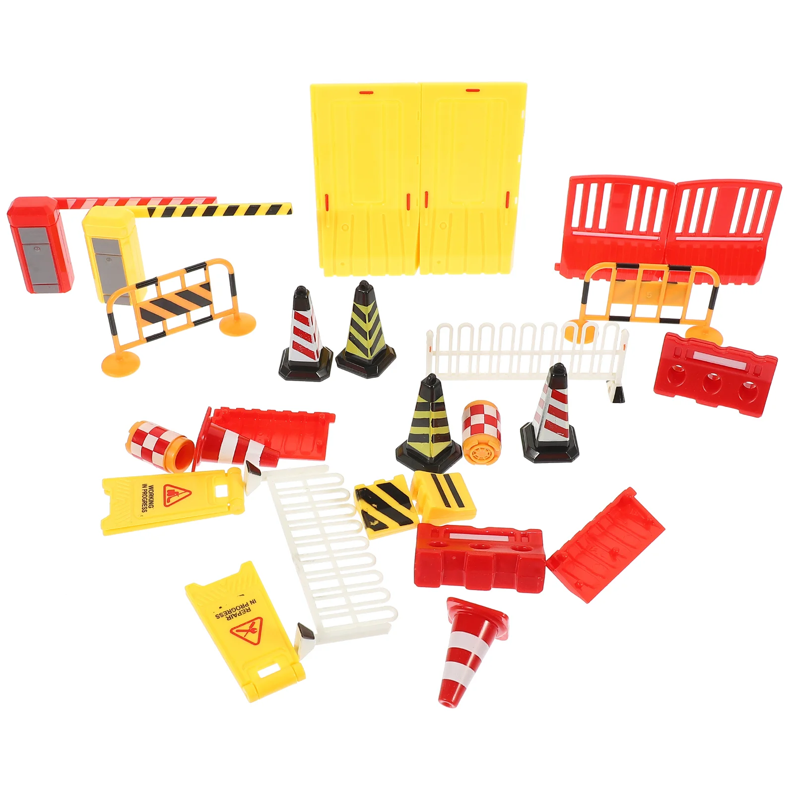 

Traffic Sign Set and Mini Cones for Kids' STEM Education and Construction Theme Parties