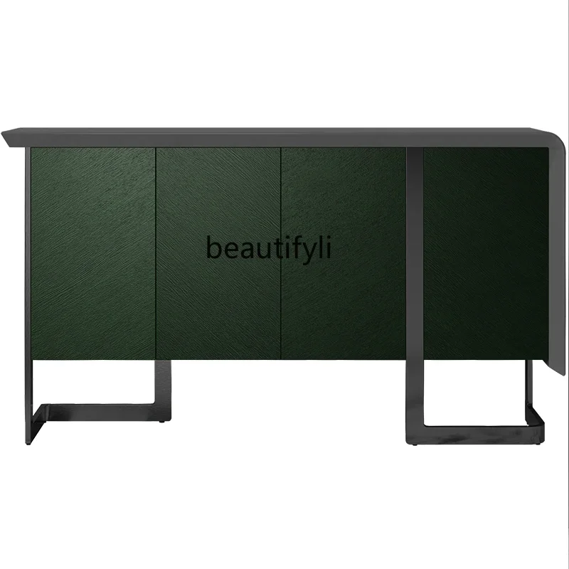 

Affordable Luxury Style Sideboard Cabinet Entrance Cabinet Minimalist Curio Cabinet Italian Post-Modern Storage