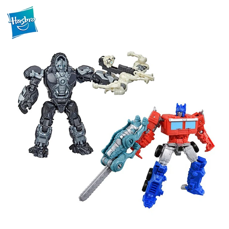 In Magazzino Transformers7 Originale7 Trasformazione Creativa 15 Optimus Primal Pvc Anime Figure Action Figures Model Toys
