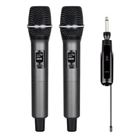 Microphones sans fil ELECT, micro dynamique portable en bande U pour chant, spectacle, réunion 1