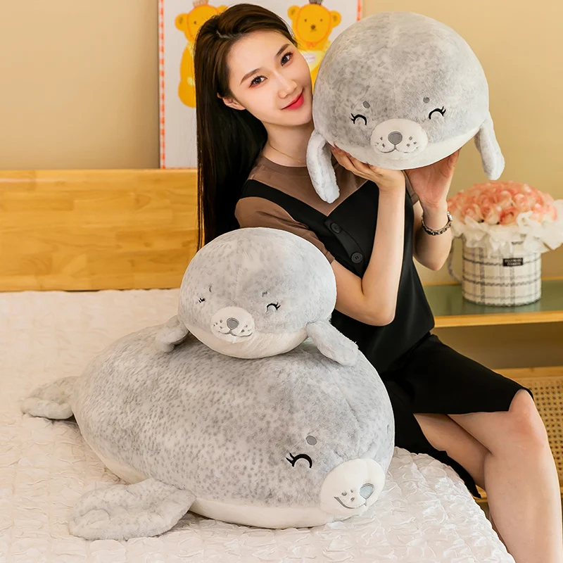 Kawaii Therapy Mochi Seal Plush - Jumbo Edition