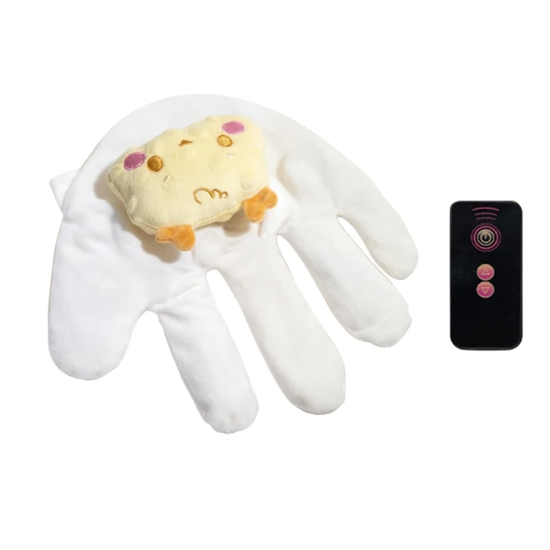 Funmo Paume Apaisante Bébé - Jouet D'Endormissement Avec Télécommande - Tissu Coton Doux