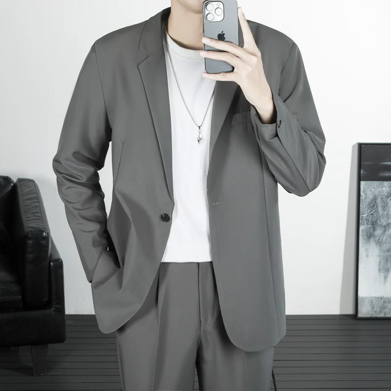 Men Blazer Brand Clothing Spring Autumn Man Trench Coat Men Combination Elegant Men Jackets mens blazer
