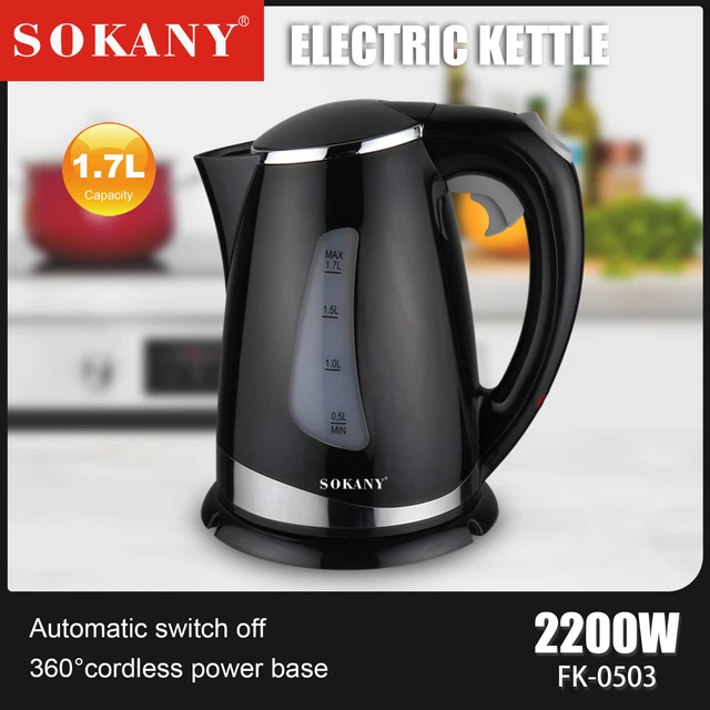 1.5L Electric Kettles Cordless Hot Water Boiler Quiet Fast Boil Hot Water  Kettle Safe Boil Dry Protection Technology