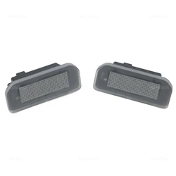 Premium LED License Plate Light - White Error - Free Number Plate Illumination Lamp (2pcs)