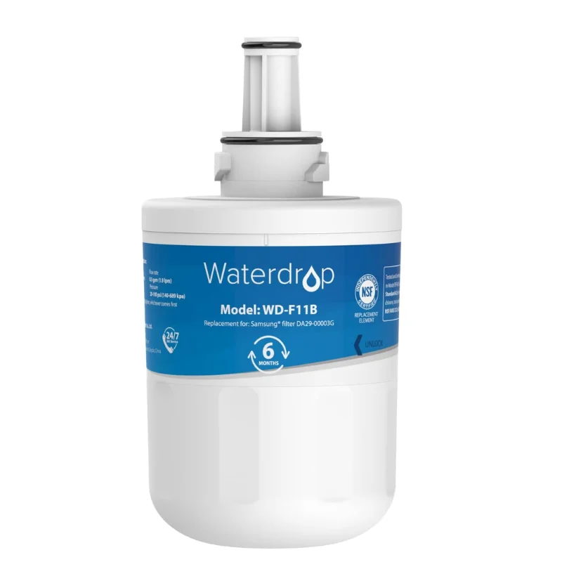 thumbnail image 1 of Reemplazo de gotas de agua para Samsung® DA29-00003G, DA29-00003B, DA29-00003A, Aqua-Pure Plus, HAFCU1, RFG237AARS, FMS-1, 1 of 4