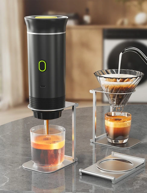 Wireless Electric Portable Espresso Coffee Machine – 3-in-1 Capsule & Powder Travel Coffee Maker for Car, Home & Camping 6