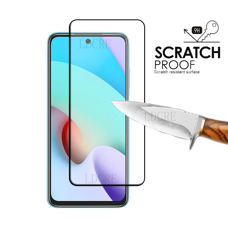 Premium Tempered Glass Screen Protector - 4 Pack, Full Coverage, 9H Hardness, HD Clarity