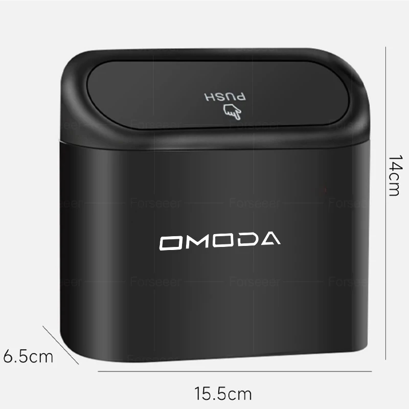 Car Trash Pressing Type Trash Can Car Door Storage Barrel Auto Interior Accessories For Chery Omoda 5 C5 E5 S5/GT