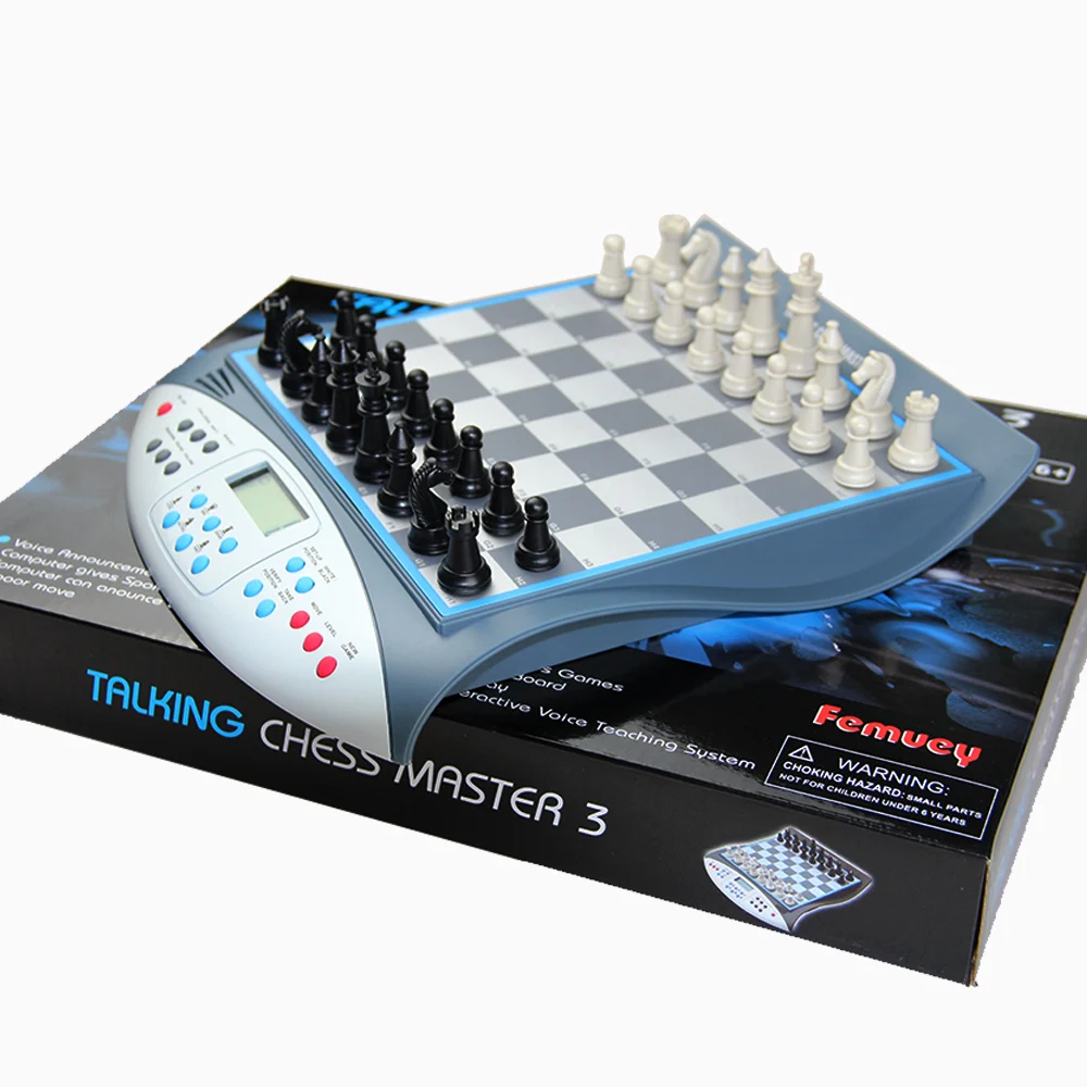 Talking Electronic Chess Master 3 Set by Power Brain for sale online