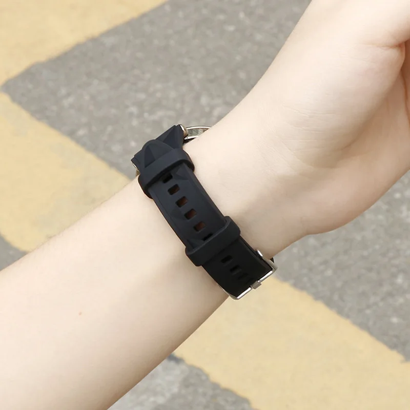 Sporty Silicone Watch Straps - Universal Fit, Multiple Sizes