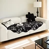 Chenille Sofa Cover for Living Room Print Sofas Towel Non Slip Couch Covers Irregular Alien Sofa Mat Seat Pad Modern Home Mat 1