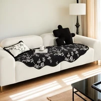 Chenille Sofa Cover for Living Room Print Sofas Towel Non Slip Couch Covers Irregular Alien Sofa Mat Seat Pad Modern Home Mat 1
