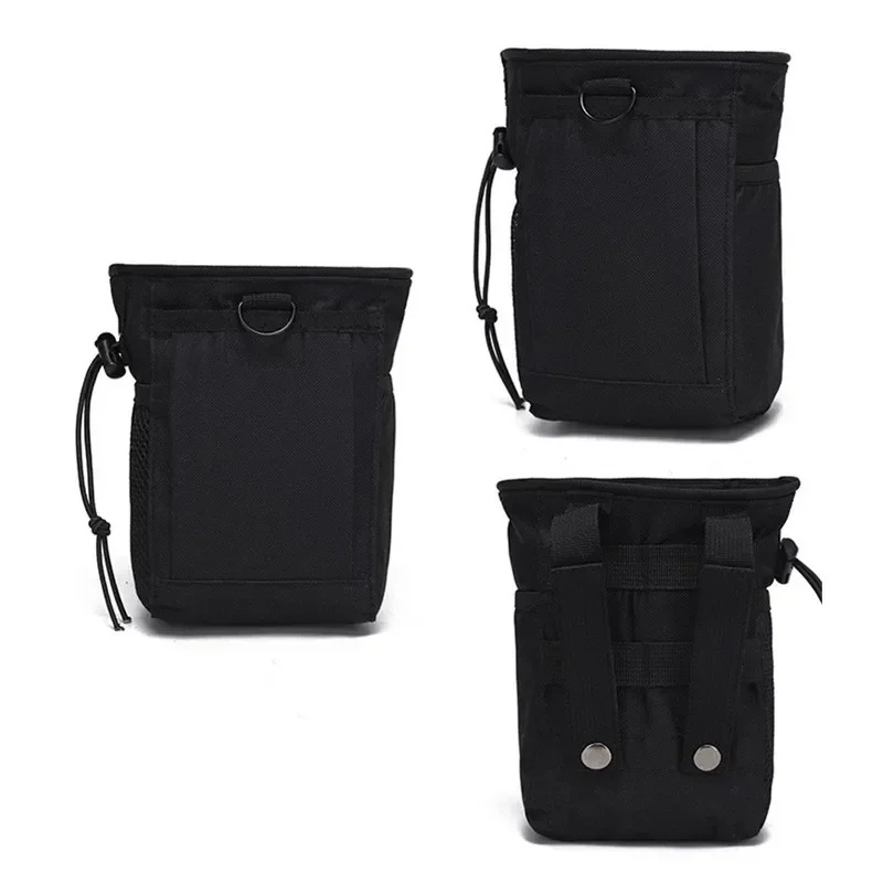 Magazine Pouch Tactical Molle Drawstring Adjustable Utility Belt Fanny Hip Holster Bag Outdoor Ammo Storage Pack