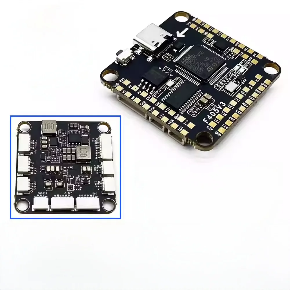 ELRS Stack F405 V3 50A 60A 65A Flight Controller und ESC Stack kompatibel mit BMI270 4in1 ESC 3-6S 30X30 FPV Freestyle Drone