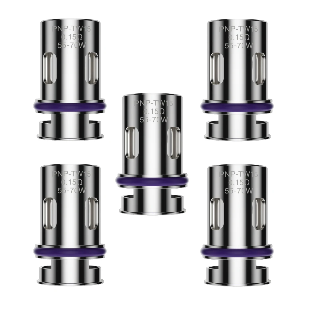 5 pz-15 pz originale VOOPOO PnP-TW bobina PnP TW15 0.15ohm TW20 0.2ohm TW30 0.3ohm per PnP Pod II cartuccia Drag H80S Drag E60 Kit