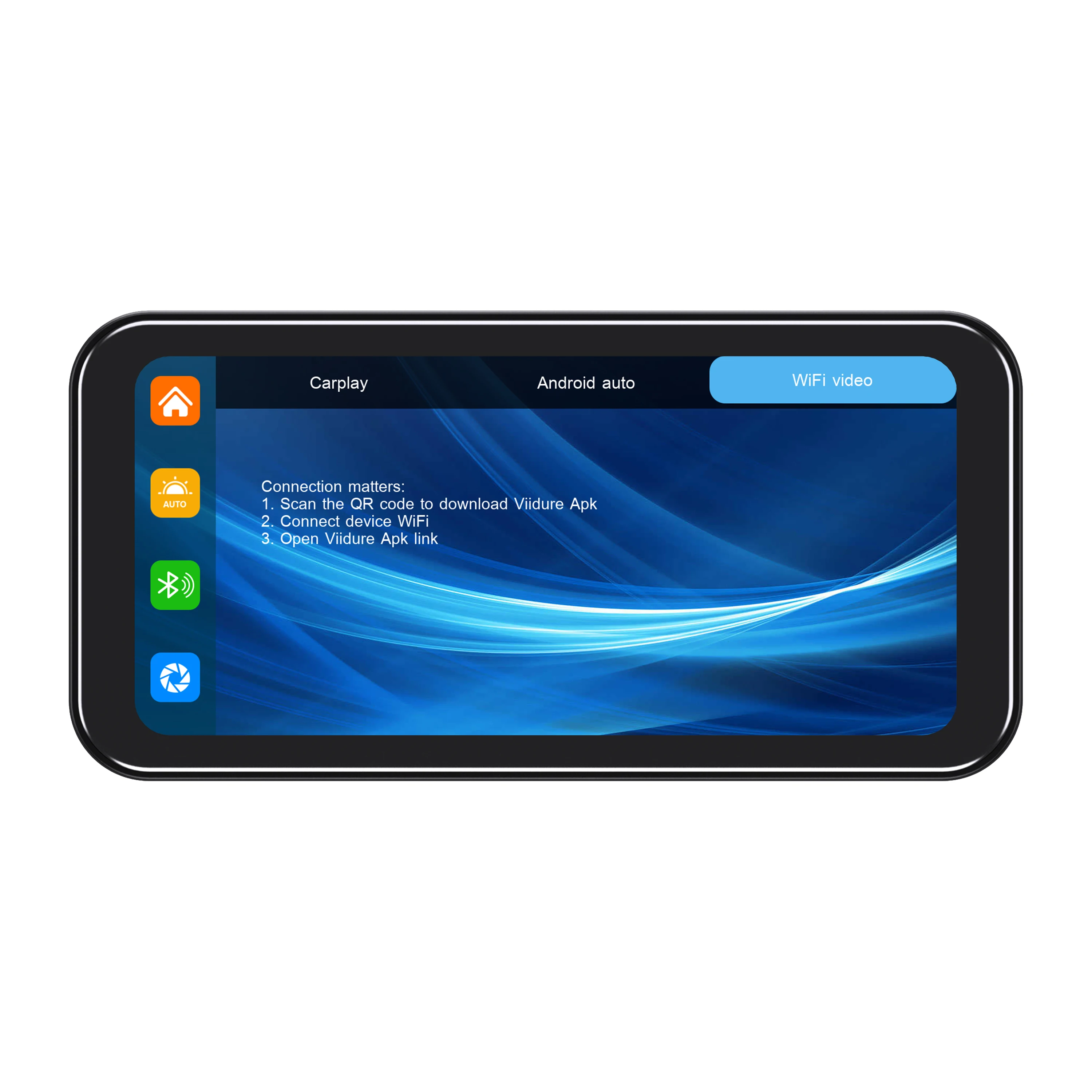 6,25'' Motorrad Carplay, GPS Navigation BT Anruf Wireless Carplay Android Auto, Dual Bluetooth Touchscreen Auto Player für Moto – Detail 18