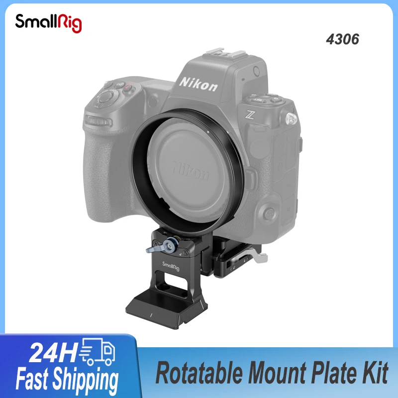 Kit Piastra Di Montaggio Orizzontale-Verticale Girevole Smallrig Per Fotocamere Serie Z Specifiche Nikon Z8/Z5/Z6/Z6 Ii/Z7/Z7 Ii 4306
