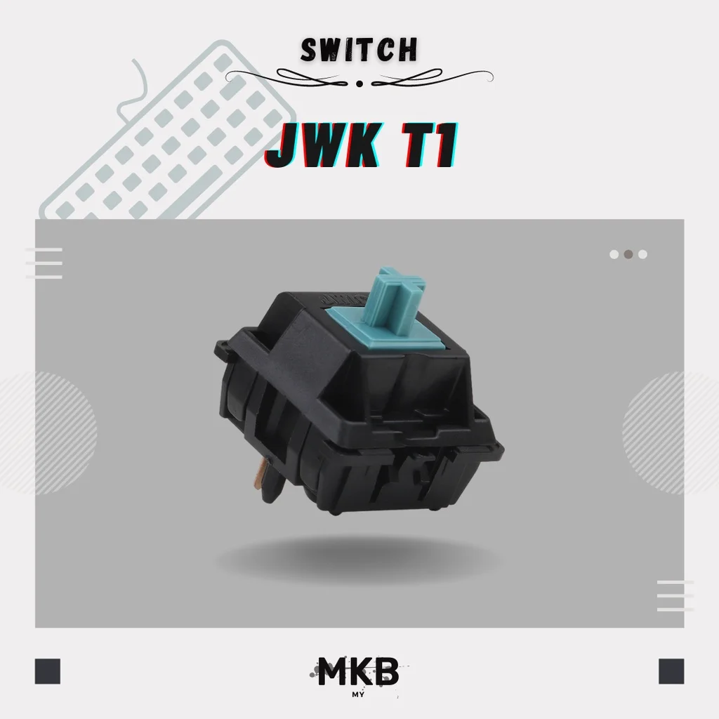 

[READY STOCK] JWK T1 (Nylon) Tactile Switches Switch for Mechanical or Gaming Keyboards - Tactile