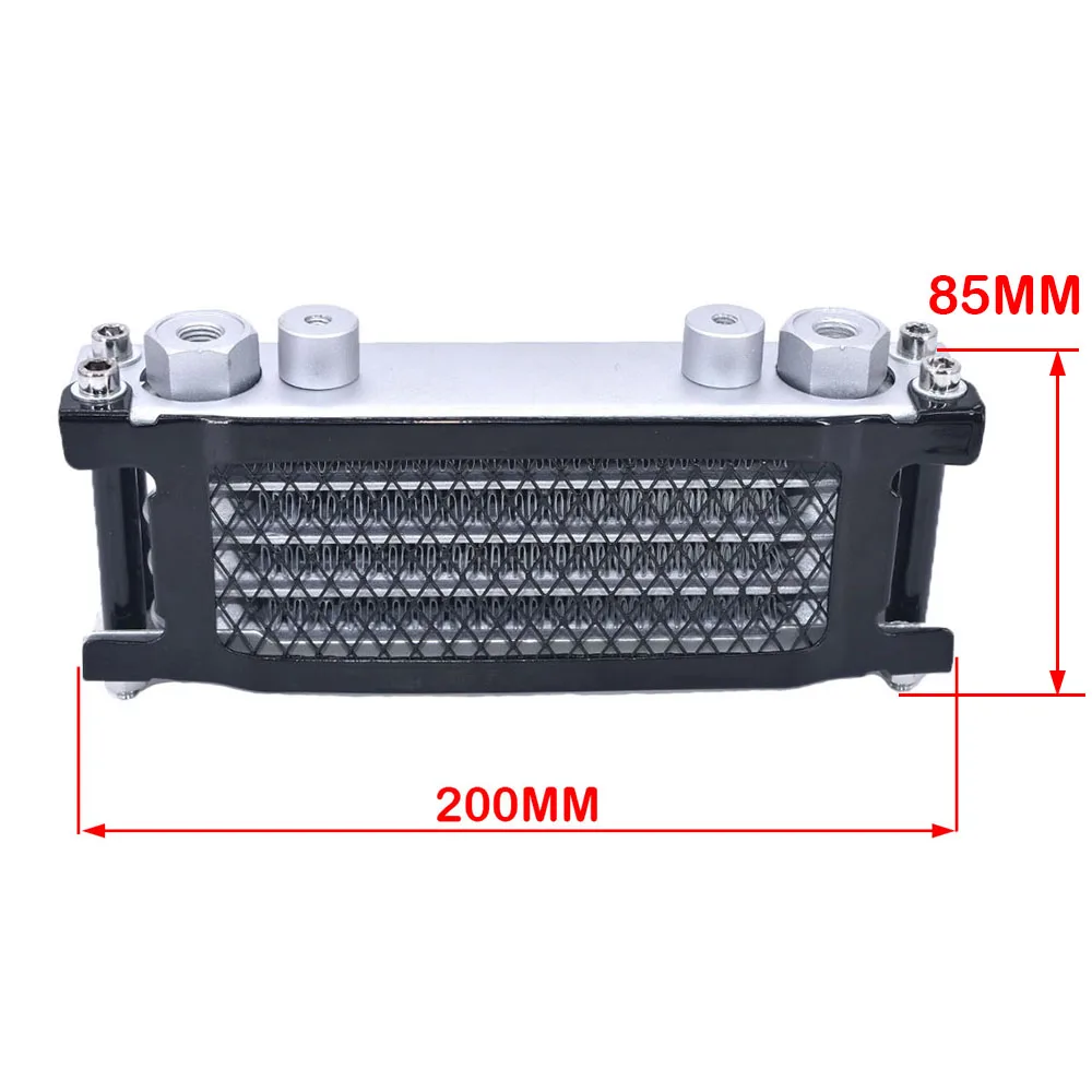 Oil Cooler Motorcycle Oil Radiator Kit Engine Cooling for 50 125 140cc Motocross Universal Dirt Pit Bike ATV Enduro Accessories
