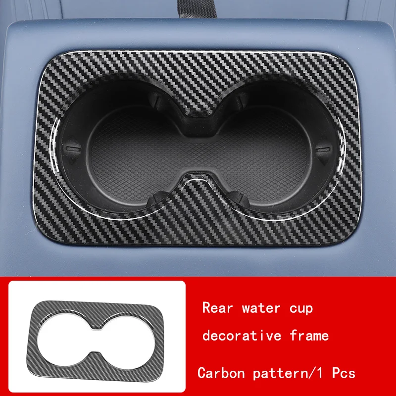 Für neue BYD ATTO 3 atto 3 Carbon Faser Mittelkonsole Abdeckung Innen Griff Getriebe Fensterheber Schalter Spiegel Trim Modifizierte Teile – Detail 12