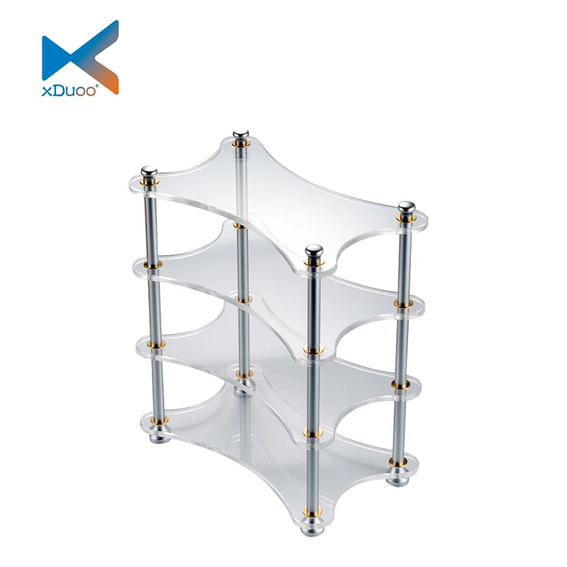 XDUOO X-R01 다층 아크릴 XR01 HIFI 랙 쌓기에 작은 Amps, 디코더 MT-602 MT-604 MU-604 등.