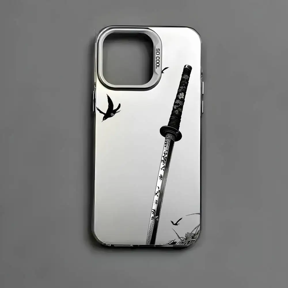 Japanese Comics Vagabond Samurai Plating Matte Phone Case Cover