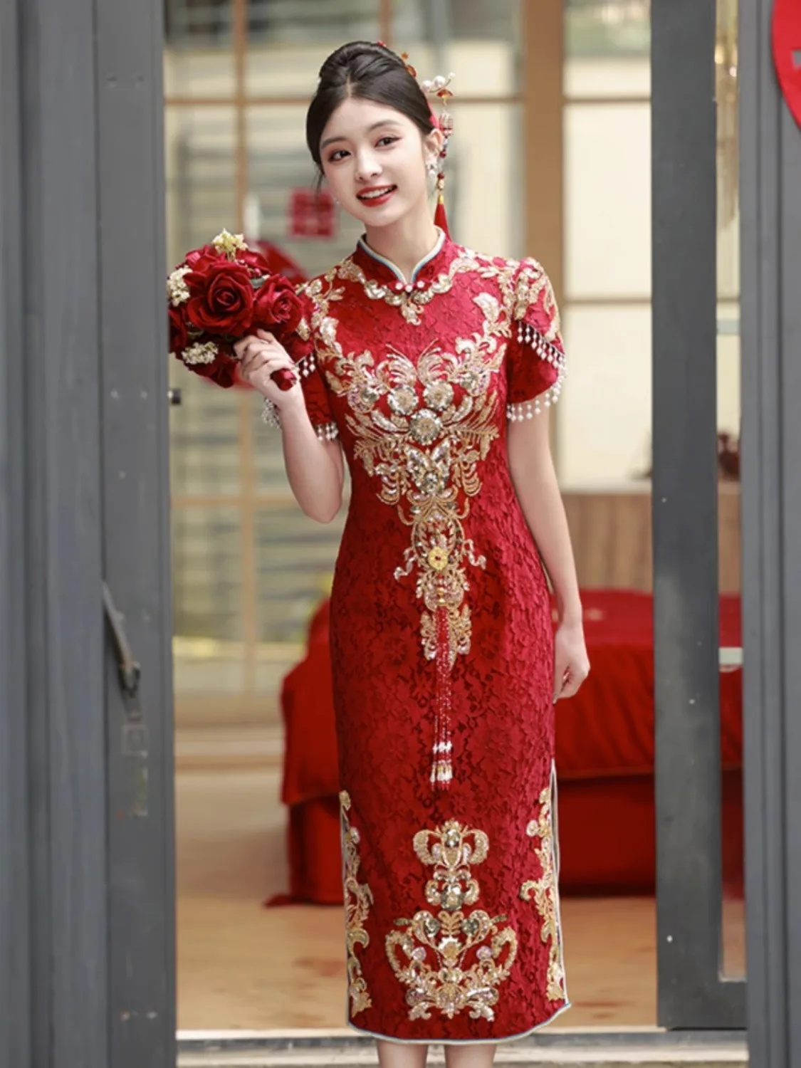 Yourqipao  ġĿ 佺Ʈ Ƿ,  ǵ  ߱ ȥ 巹,  ̽  ¦ ĿƮ