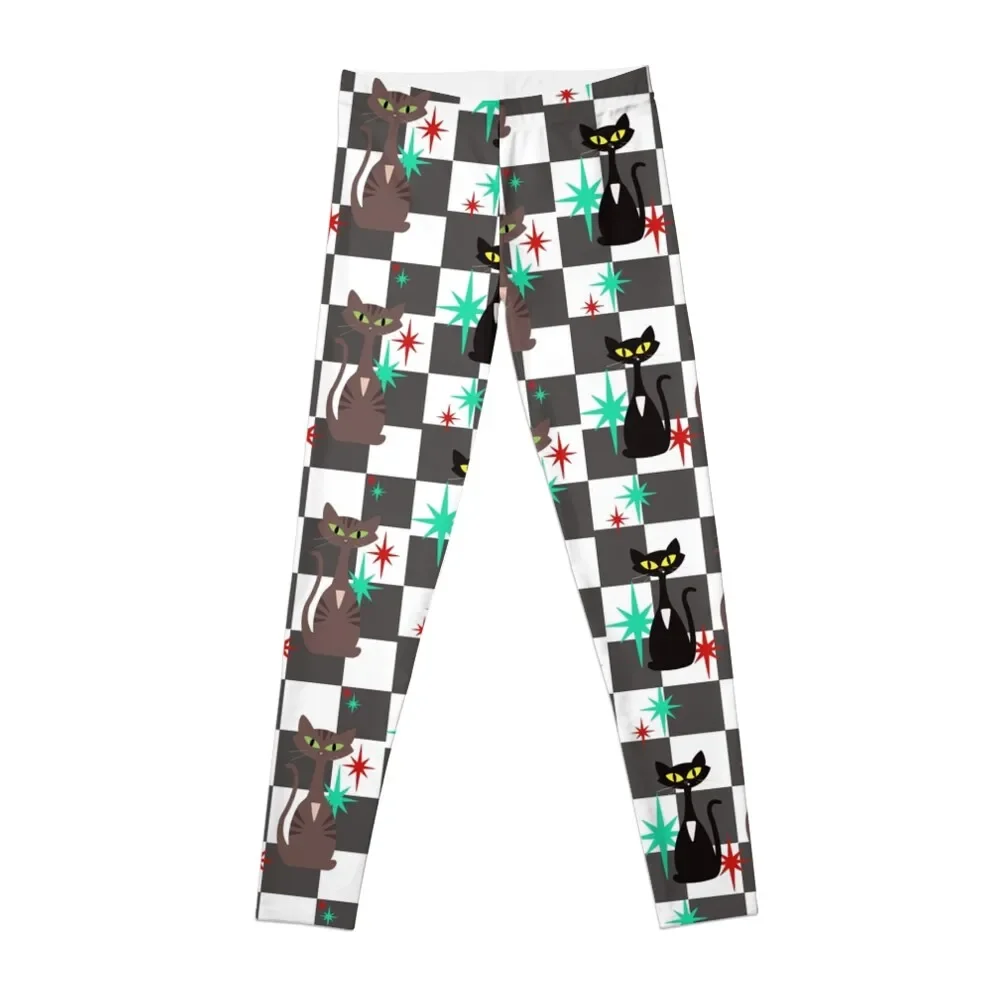 

Леггинсы My atomic kitties для физических занятий спортом, женские леггинсы